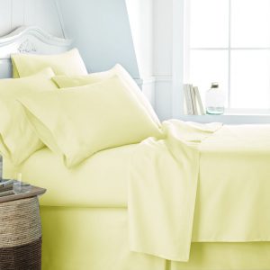 Dyed Single Bed Sheet (Off White)